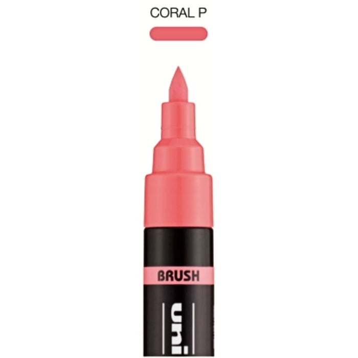 POSCA Paint Markers Coral Pink POSCA Medium Brush Tip Markers