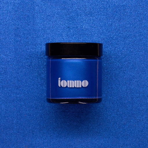 Iommo Premium Metallics Sapphire Blue metallic acrylic paint 60ml