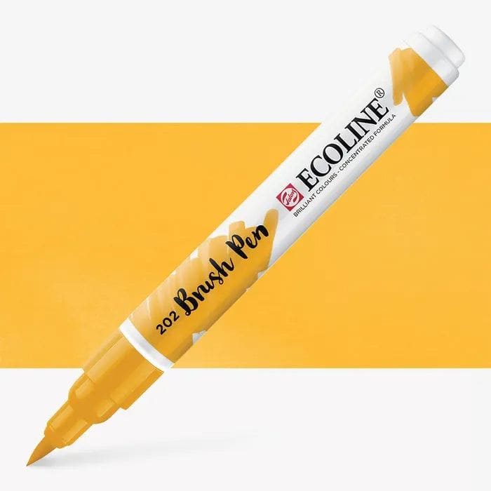 ECOLINE ROYAL TALENS ECOLINE 202 Deep Yellow Ecoline Brushpens