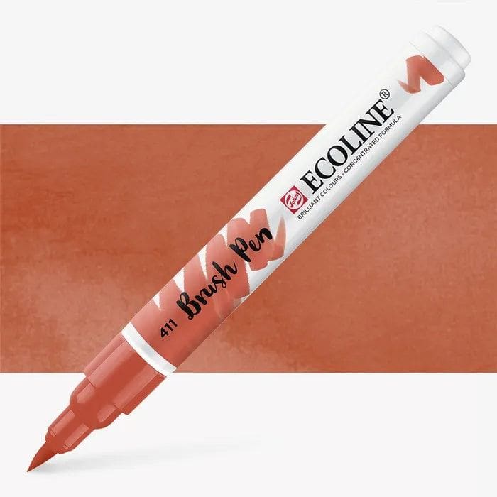 ECOLINE ROYAL TALENS ECOLINE 411 Burnt Sienna Ecoline Brushpens
