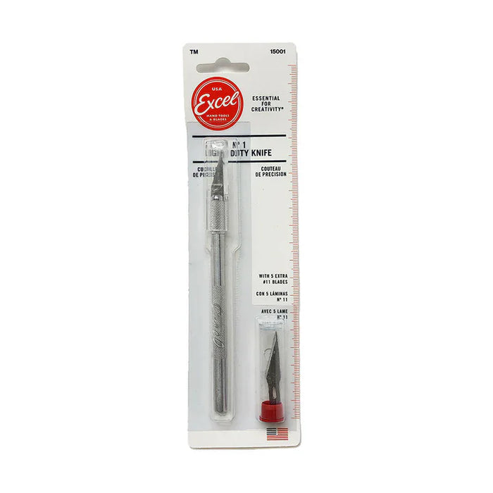 EXCEL Set with 5 Extra #11 Blades Excel Knife