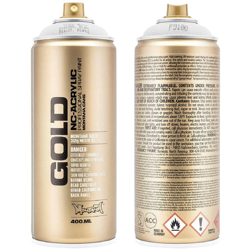 MONTANA MONTANA F9100 Montana Gold Cans Disco White 400ml