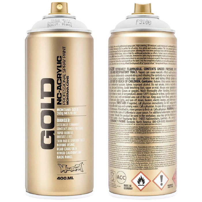 MONTANA MONTANA F9100 Montana Gold Cans Disco White 400ml