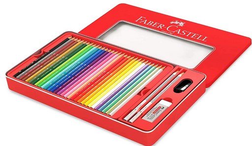 FABER-CASTELL FABER-CASTELL Faber-Castell 100 Classic Colour Pencil Sketch Set