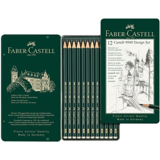 FABER-CASTELL FABER-CASTELL Faber Castell 9000 Graphite Pencil 12 Sets