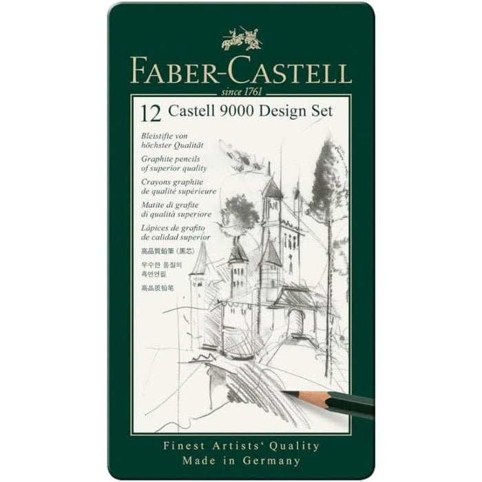 FABER-CASTELL FABER-CASTELL Faber Castell 9000 Graphite Pencil 12 Sets