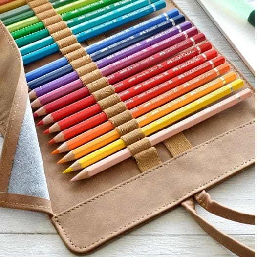 FABER-CASTELL FABER-CASTELL Faber-Castell Albrecht Dürer Artists' Watercolour Pencils – Roll of 30