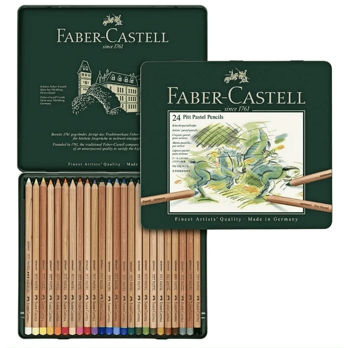 FABER-CASTELL FABER-CASTELL Set 24 Faber-Castell Pitt Pastel Pencils Set