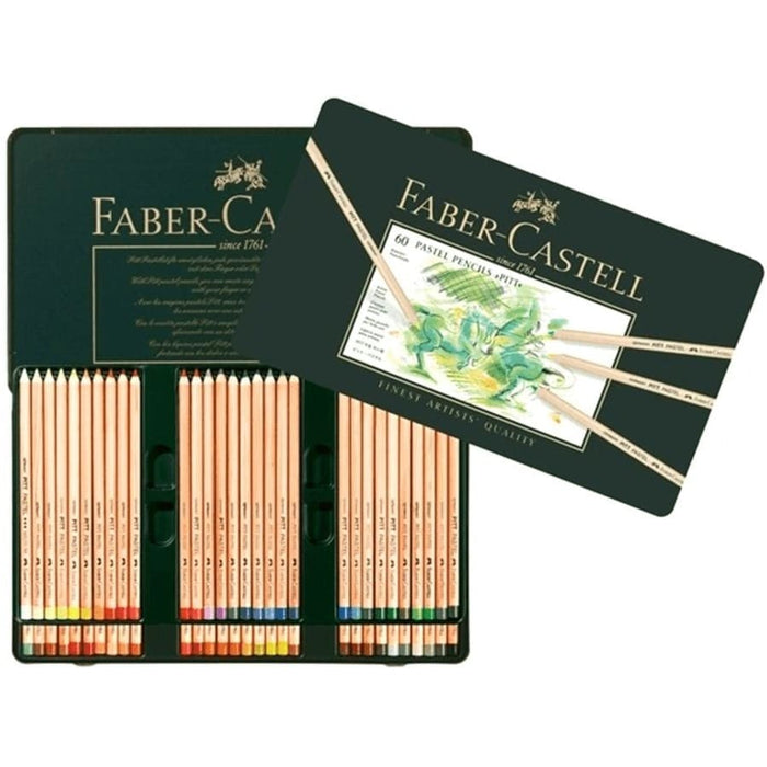 FABER-CASTELL FABER-CASTELL Set 60 Faber-Castell Pitt Pastel Pencils Set