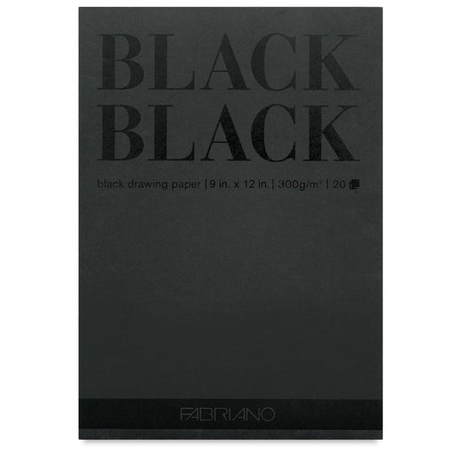 NEW NEW Fabriano Black Black Pad 300Gsm A3 20 Sheets Pad