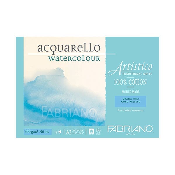NEW NEW Fabriano Enhanced 200Gsm A3 Medium Tw Pad