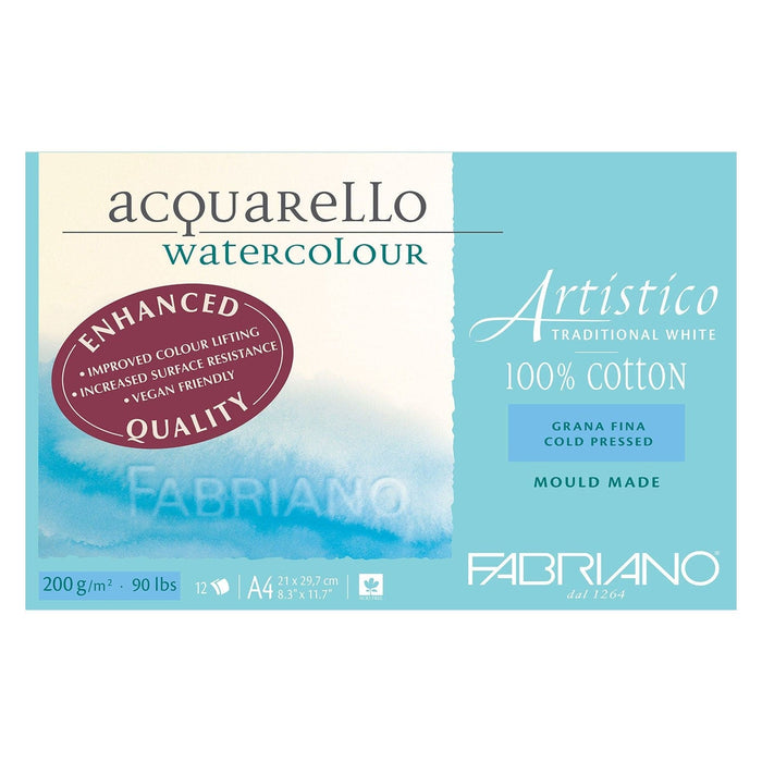 NEW NEW Fabriano Enhanced 200Gsm A4 Medium Tw Pad