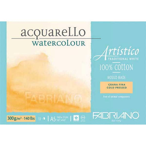 NEW NEW Fabriano Enhanced 300Gsm A5 Medium Tw Pad