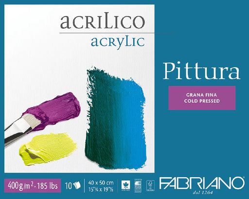 NEW NEW Fabriano Pittura Acrylic Pad A4 Pad