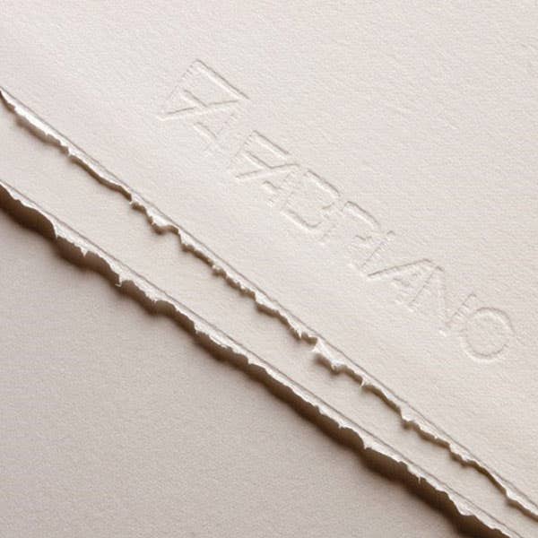 FABRIANO SHEETS FABRIANO Ivory / 220gsm / 500x700mm Fabriano Rosaspina Paper Sheets 25pk