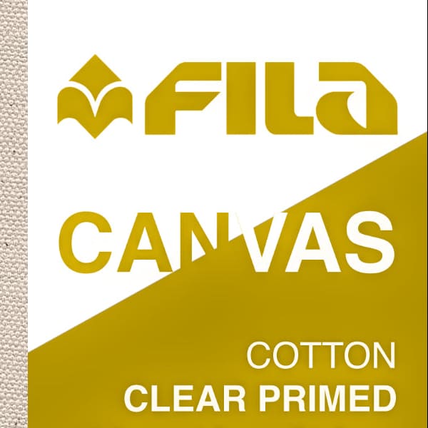 FILA CANVAS Per Metre FILA 12oz Cotton Clear Primed Canvas ( Per Metre )