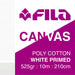 FILA CANVAS Polyester FILA PolyCotton 525gsm White Primed 215cm x 10m