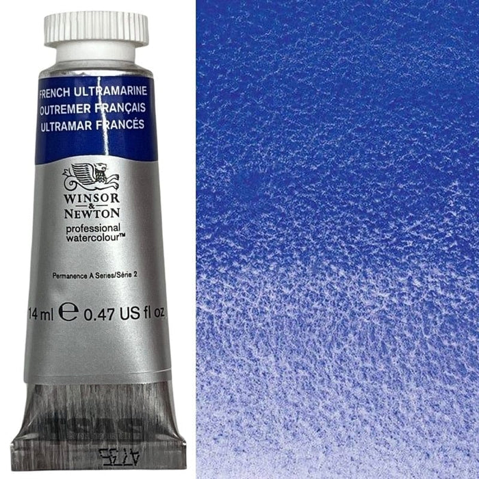 WINSOR & NEWTON WATERCOLOURS WINSOR & NEWTON WATERCOLOURS French Ultramarine 14ml W&N Watercolour