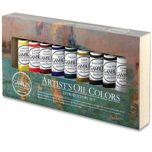 Gamblin Artist Sketching Oils Introductory Set 9 - The Sydney Art Store