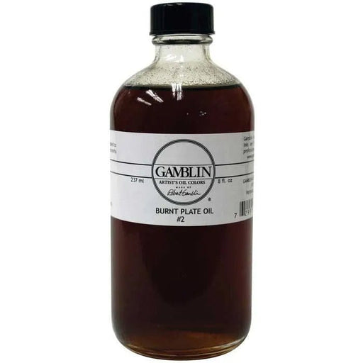 GAMBLIN MEDIUMS GAMBLIN Gamblin Burnt Plate Oil 237ml