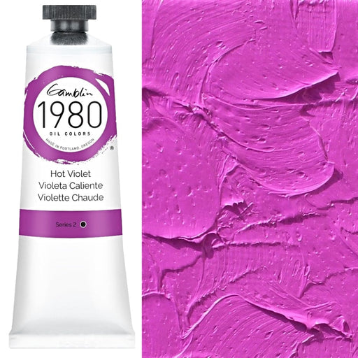 GAMBLIN NEW ARTIST OILS GAMBLIN Gamblin 1980 Hot Violet 37ml Gamblin Oils New Colours