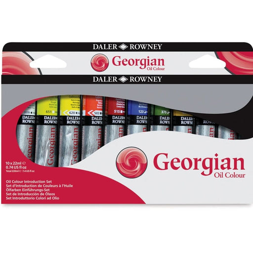 DALER ROWNEY GEORGIAN FILE NEW Georgian Introduction Oil Set 10x22ml