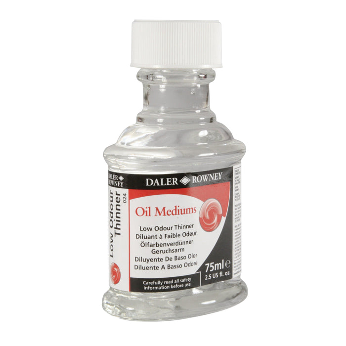 DALER ROWNEY GEORGIAN FILE NEW Low Odour Thinner 75ml Georgian Low Odour Thinner Oil Medium