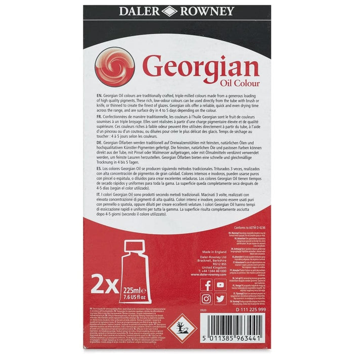DALER ROWNEY GEORGIAN FILE NEW Georgian Twin Pack