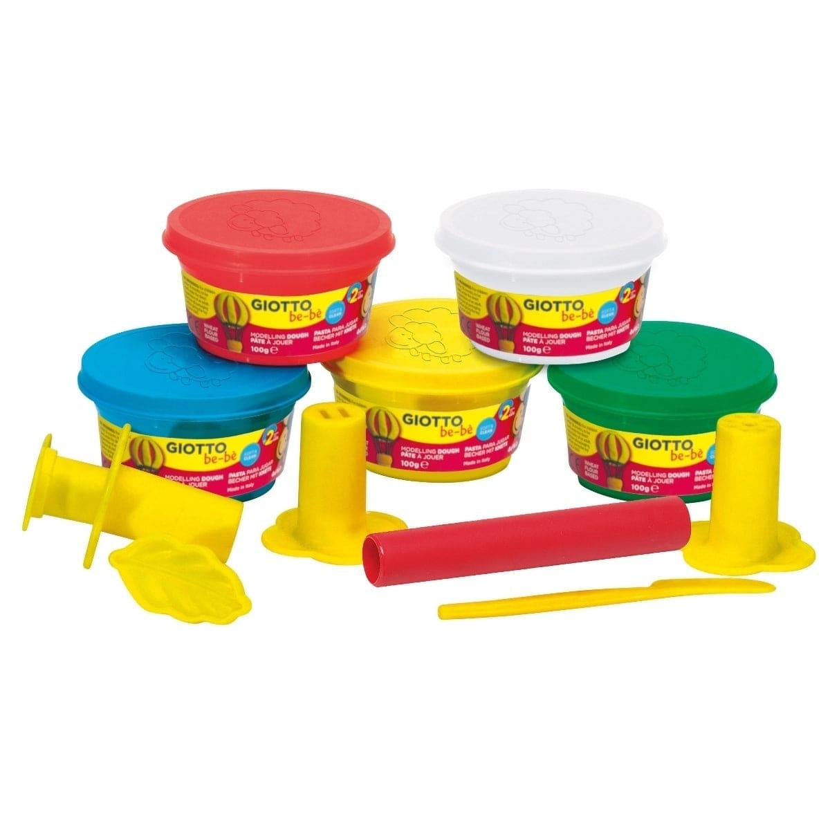 Giotto Be-bè set supercolori a dita - 3 barattoli da 100 ml + activity Giotto Be-bè set supercolori a dita - 3 barattoli da 100 ml + activity