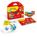 GIOTTO BEBE KIDS Giotto be-be' Super Finger Colours Play Set With 3 Pots Of 100G Finger Paint, 3 Sponges, 1 Apron Giotto be-be' Super Finger Paint