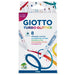 GIOTTO KIDS Giotto Turbo Glitter Hangable cardboard 8 pcs in Display 10 boxes Giotto Multisurface Markers
