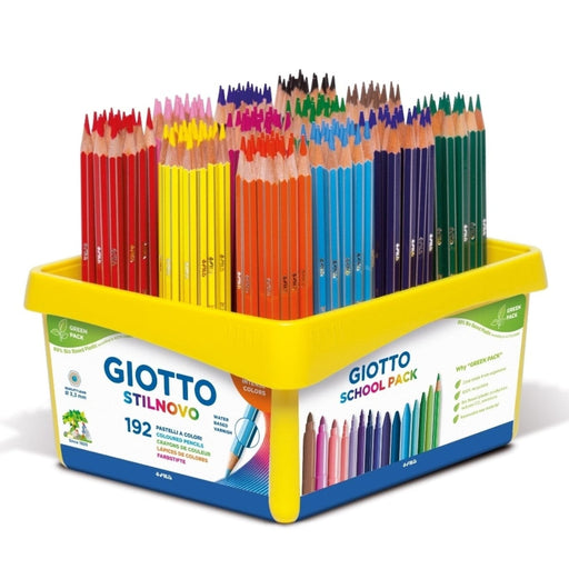GIOTTO KIDS Giotto Stilnovo Schoolpack 192 pcs Giotto Stilnovo Pencil Sets
