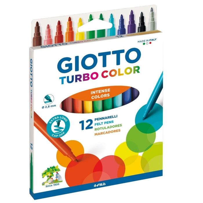 GIOTTO KIDS Giotto Turbo Color Hangable cardboard box 12 pcs Giotto Turbo Colour Sets