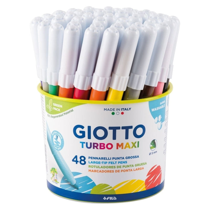 GIOTTO KIDS Giotto Turbo Maxi Pot 48 pcs Giotto Turbo Maxi Sets