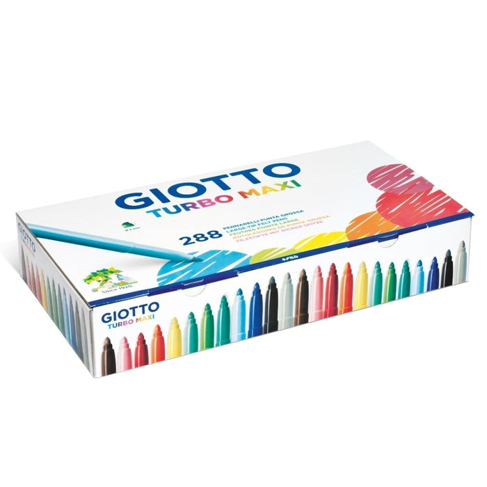 GIOTTO KIDS Giotto Turbo Maxi Schoolpack 288 pcs Giotto Turbo Maxi Sets