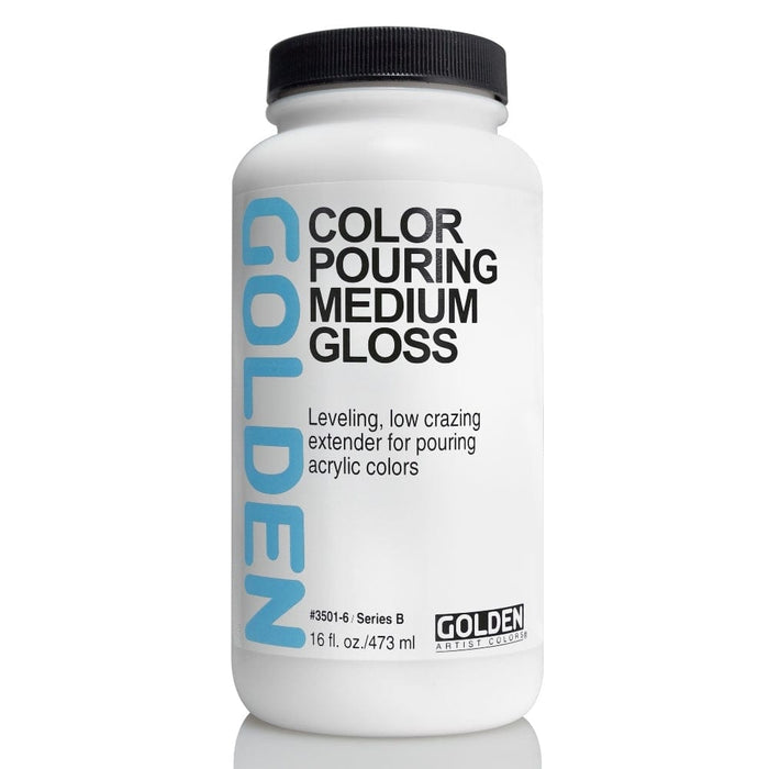 GOLDEN MEDIUMS GOLDEN 473ml Golden Colour Pouring Medium Gloss