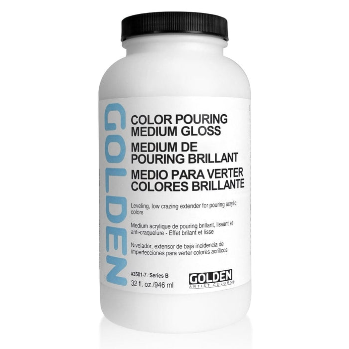 GOLDEN MEDIUMS GOLDEN 946ml Golden Colour Pouring Medium Gloss