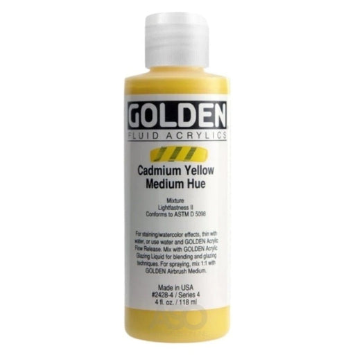 GOLDEN FLUID GOLDEN Golden Fluid Cadmium Yellow Medium Hue