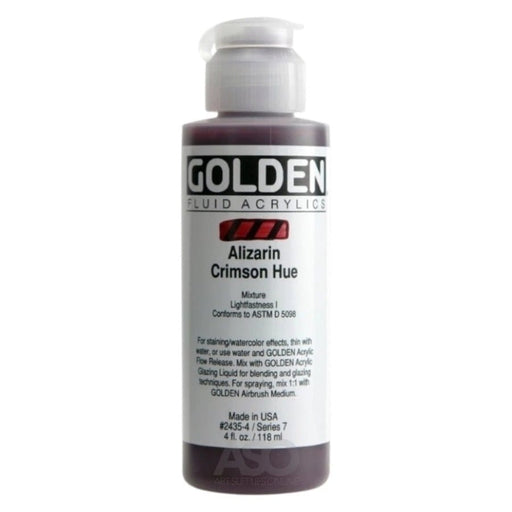 GOLDEN FLUID GOLDEN Golden Fluid Hist. Alizarin Crimson Hue
