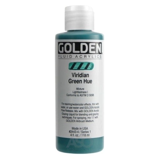 GOLDEN FLUID GOLDEN Golden Fluid Hist. Viridian Green Hue