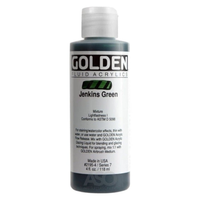 GOLDEN FLUID GOLDEN Golden FLUID Jenkins Green