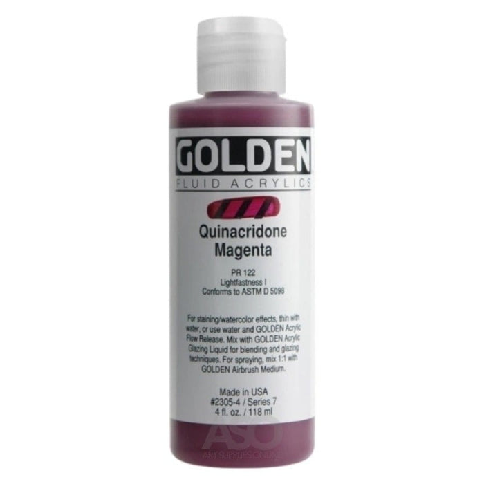 GOLDEN FLUID GOLDEN Golden FLUID Quinacridone Magenta