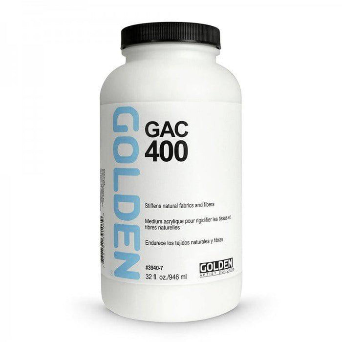 GOLDEN MEDIUMS GOLDEN 946ml Golden GAC 400 Fabric Stiffener