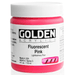 GOLDEN HEAVY BODY GOLDEN Golden HEAVY BODY Fluorescent Pink Acrylic Paint