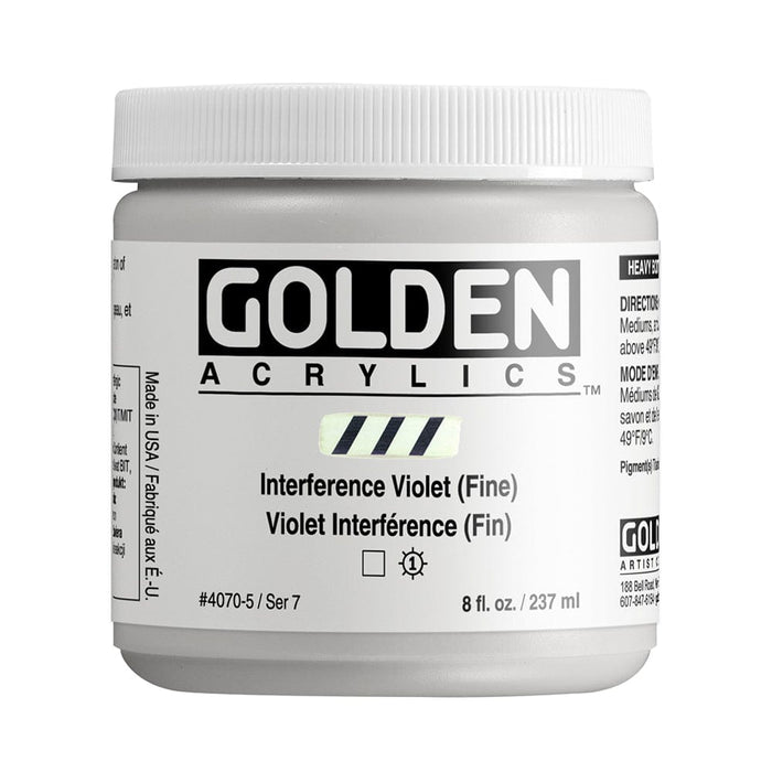 GOLDEN HEAVY BODY GOLDEN 236ml Golden HEAVY BODY Interference Violet (Fine)