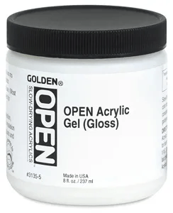 GOLDEN MEDIUMS GOLDEN Golden OPEN Acrylic Gel (Gloss)