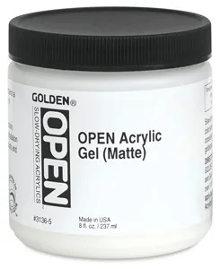 GOLDEN MEDIUMS GOLDEN Golden OPEN Acrylic Gel (Matte)