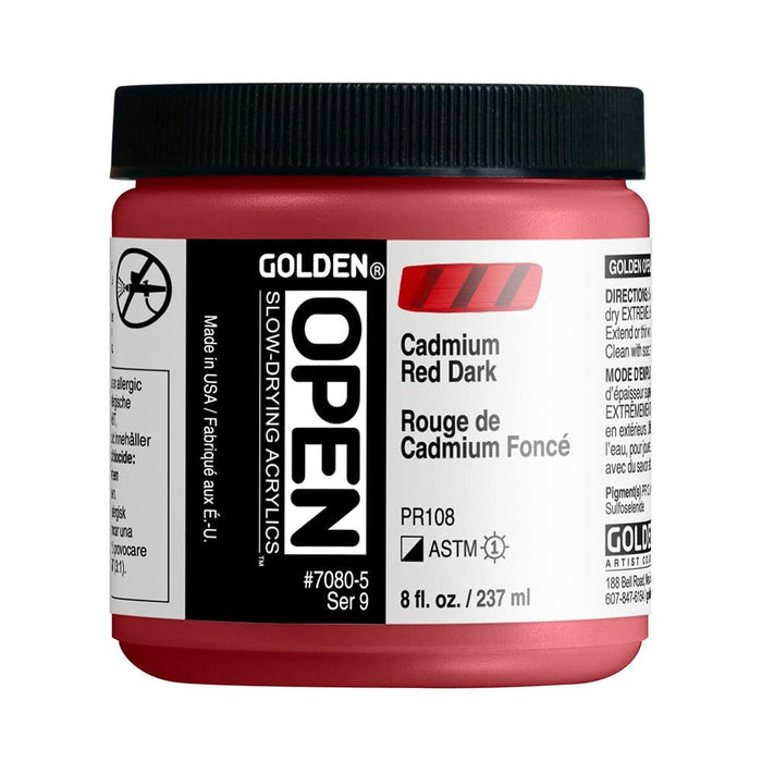 GOLDEN OPEN GOLDEN 236ml Golden OPEN C.P. Cadmium Red Dark