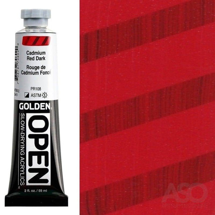 GOLDEN OPEN GOLDEN 59ml Golden OPEN C.P. Cadmium Red Dark