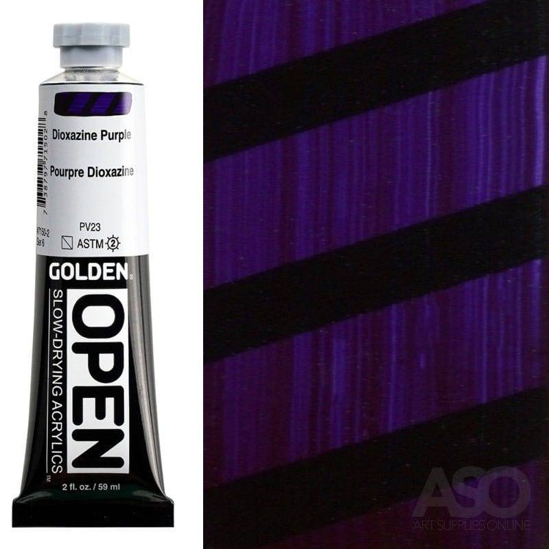 Buy Golden OPEN Dioxazine Purple - Premium Dioxazine Purple Paint — The ...